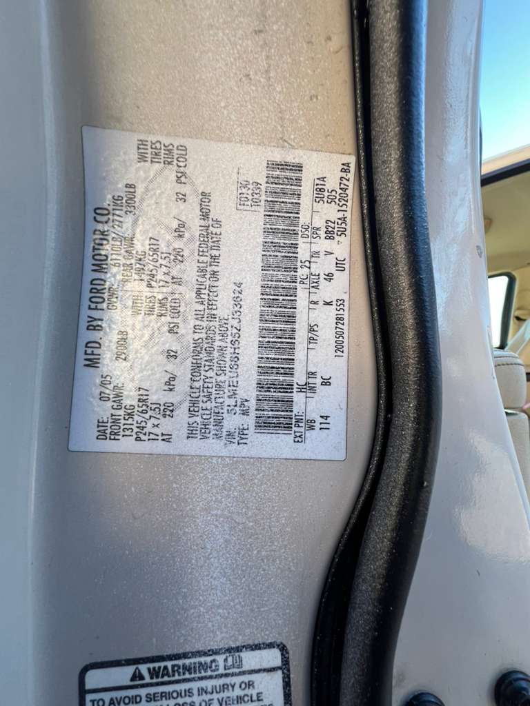 2005 Lincoln Aviator